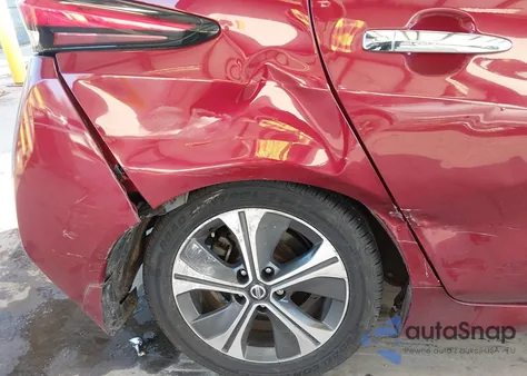 2018 Nissan Leaf Sv из США, поврежденный, VIN 1N4AZ1CP7JC304778